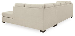 Seccional de dos piezas con chaise longue Falkirk