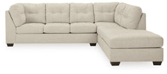 Seccional de dos piezas con chaise longue Falkirk