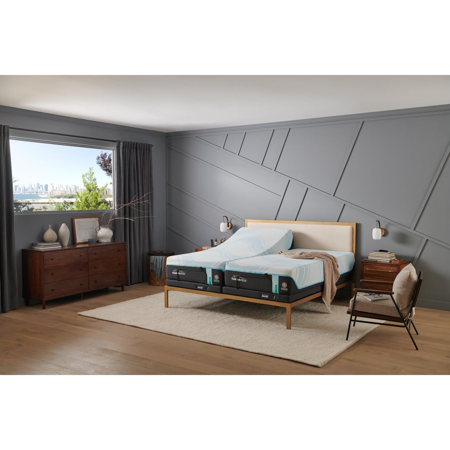  Tempur-Pedic Tempur-ProBreeze® Medium Hybrid Mattress (Split California King) IMAGE 7