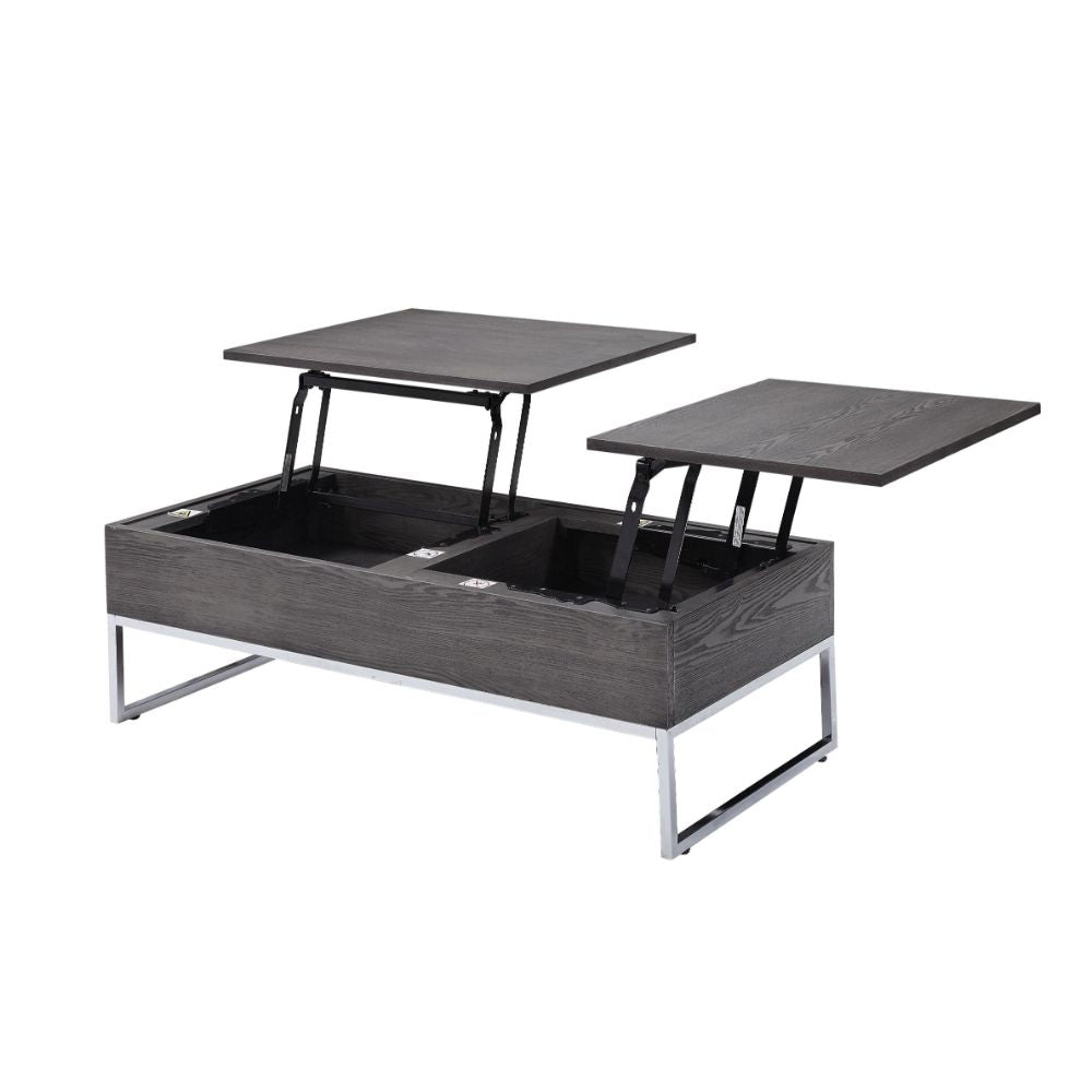 Iban Rectangular Coffee Table with Lift Top