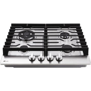  LG 24-inch Compact Gas Cooktop CBGD2414S IMAGE 1