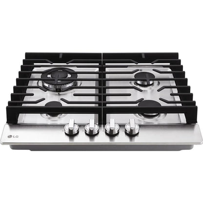  LG 24-inch Compact Gas Cooktop CBGD2414S IMAGE 1