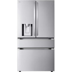  LG 36-inch, 25 cu. ft. Smart Counter-Depth MAX™ French 4-Door Refrigerator with Full-Convert Drawer™ LF25G8330S IMAGE 1
