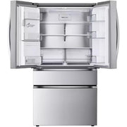  LG 36-inch, 25 cu. ft. Smart Counter-Depth MAX™ French 4-Door Refrigerator with Full-Convert Drawer™ LF25G8330S IMAGE 2