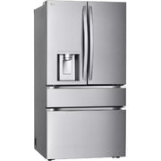  LG 36-inch, 25 cu. ft. Smart Counter-Depth MAX™ French 4-Door Refrigerator with Full-Convert Drawer™ LF25G8330S IMAGE 3