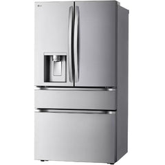  LG 36-inch, 25 cu. ft. Smart Counter-Depth MAX™ French 4-Door Refrigerator with Full-Convert Drawer™ LF25G8330S IMAGE 4