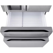  LG 36-inch, 25 cu. ft. Smart Counter-Depth MAX™ French 4-Door Refrigerator with Full-Convert Drawer™ LF25G8330S IMAGE 6