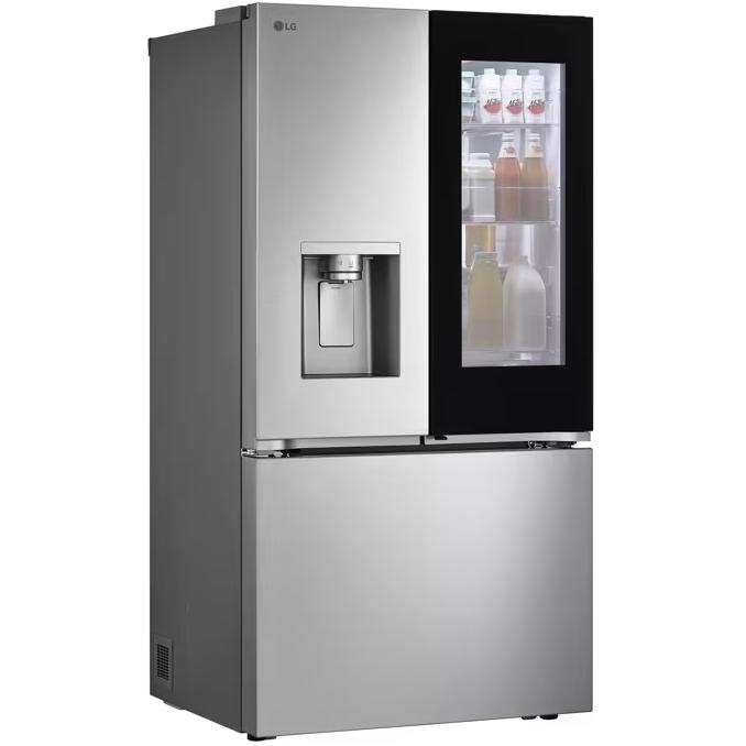 LG 26 cu. ft. Smart Counter-Depth MAX™ French Door Refrigerator with InstaView® Door-in-Door® LF26C6360S IMAGE 3