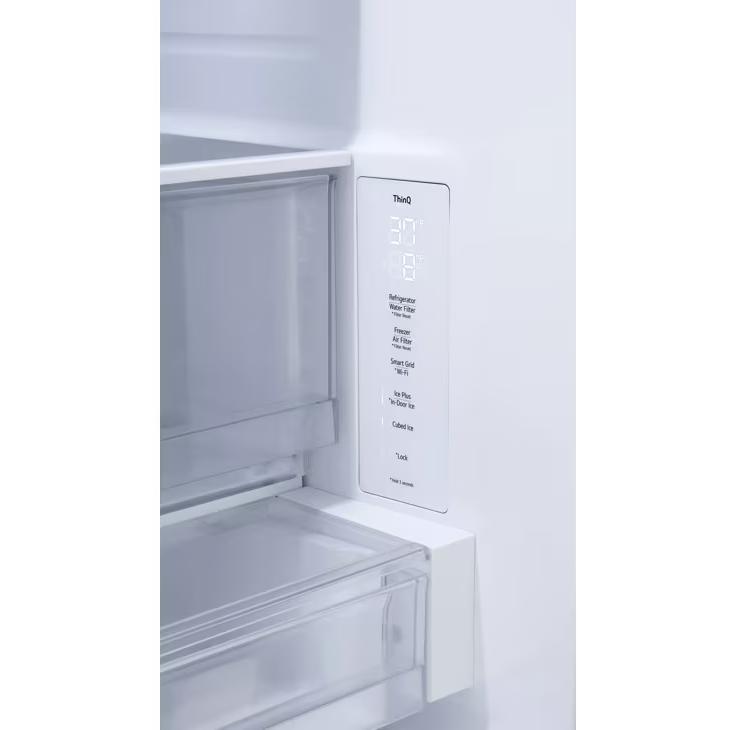 LG 26 cu. ft. Smart Counter-Depth MAX™ French Door Refrigerator with InstaView® Door-in-Door® LF26C6360S IMAGE 8