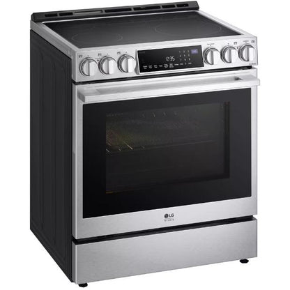  LG STUDIO 30-inch Slide-in Induction Range with Air Fry Technology LSIS6338FE IMAGE 3