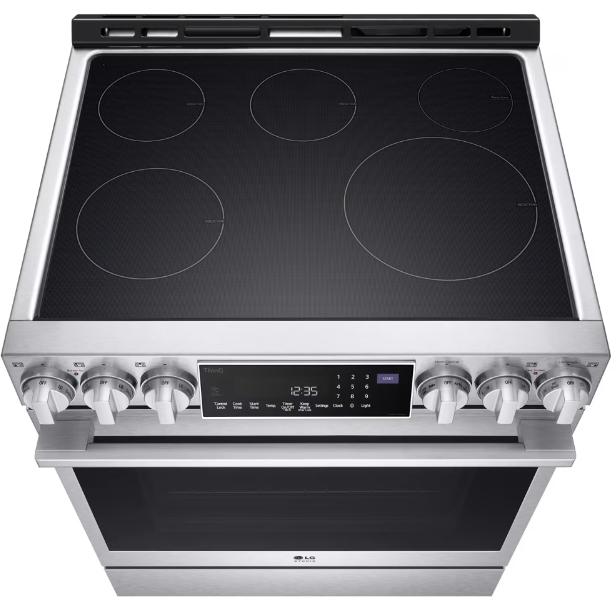  LG STUDIO 30-inch Slide-in Induction Range with Air Fry Technology LSIS6338FE IMAGE 8