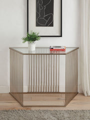 Mesa de sofá rectangular Oaklie de 42" de largo