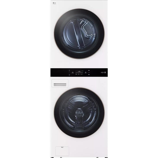  LG STUDIO Stacked Washer/Dryer Electric Laundry Center with Allergiene® Cycle SWWE50W4 IMAGE 1