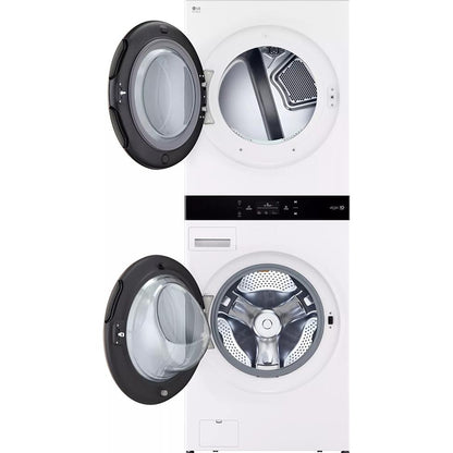  LG STUDIO Stacked Washer/Dryer Electric Laundry Center with Allergiene® Cycle SWWE50W4 IMAGE 4