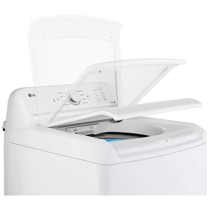  LG 4.3 cu. ft. Top Loading Washer with TurboDrum™ Technology WT6100CW IMAGE 4