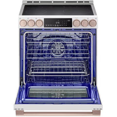  LG STUDIO Studio 30-inch Slide-in Induction Range with Air Fry Technology LSIS6338NE IMAGE 3