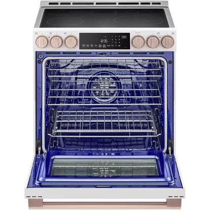  LG STUDIO Studio 30-inch Slide-in Induction Range with Air Fry Technology LSIS6338NE IMAGE 3