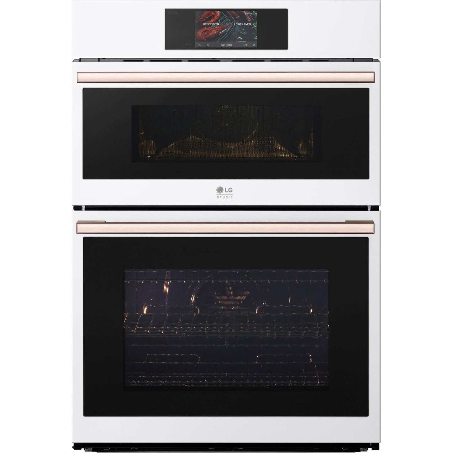  LG STUDIO Studio 30-inch, 6.4 cu.ft. Built-in Combination Oven with True Convection Technology WCES6428N IMAGE 1
