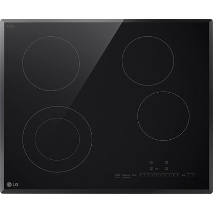  LG 24-inch Compact Electric Cooktop CBED2415B IMAGE 1