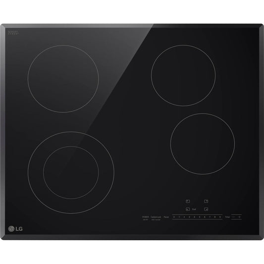  LG 24-inch Compact Electric Cooktop CBED2415B IMAGE 1