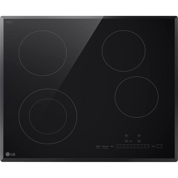 LG 24-inch Compact Electric Cooktop CBED2415B