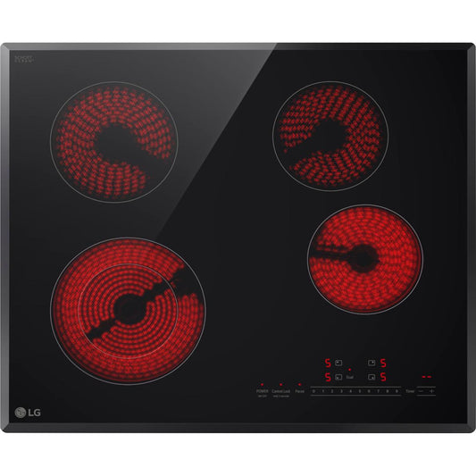  LG 24-inch Compact Electric Cooktop CBED2415B IMAGE 2