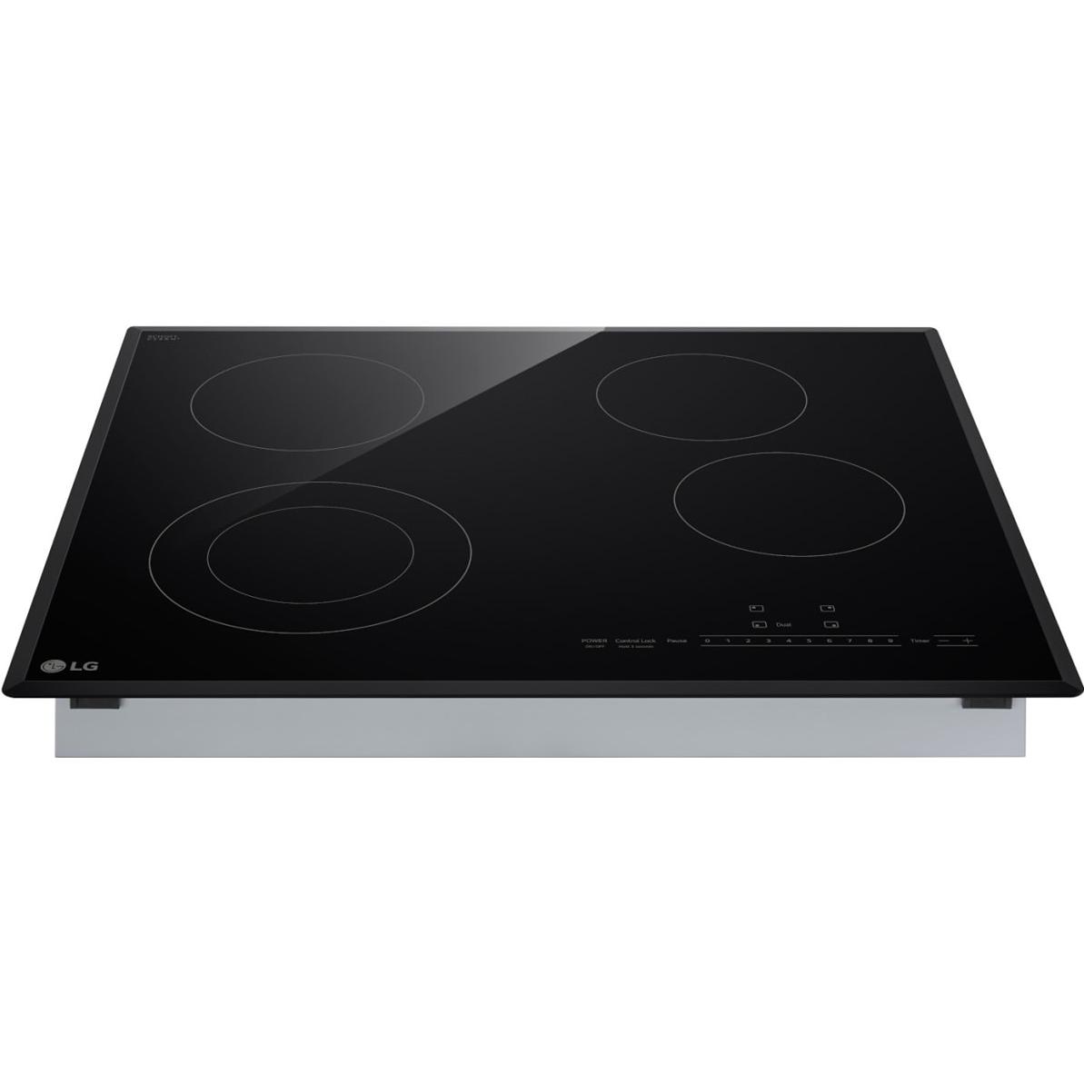  LG 24-inch Compact Electric Cooktop CBED2415B IMAGE 3