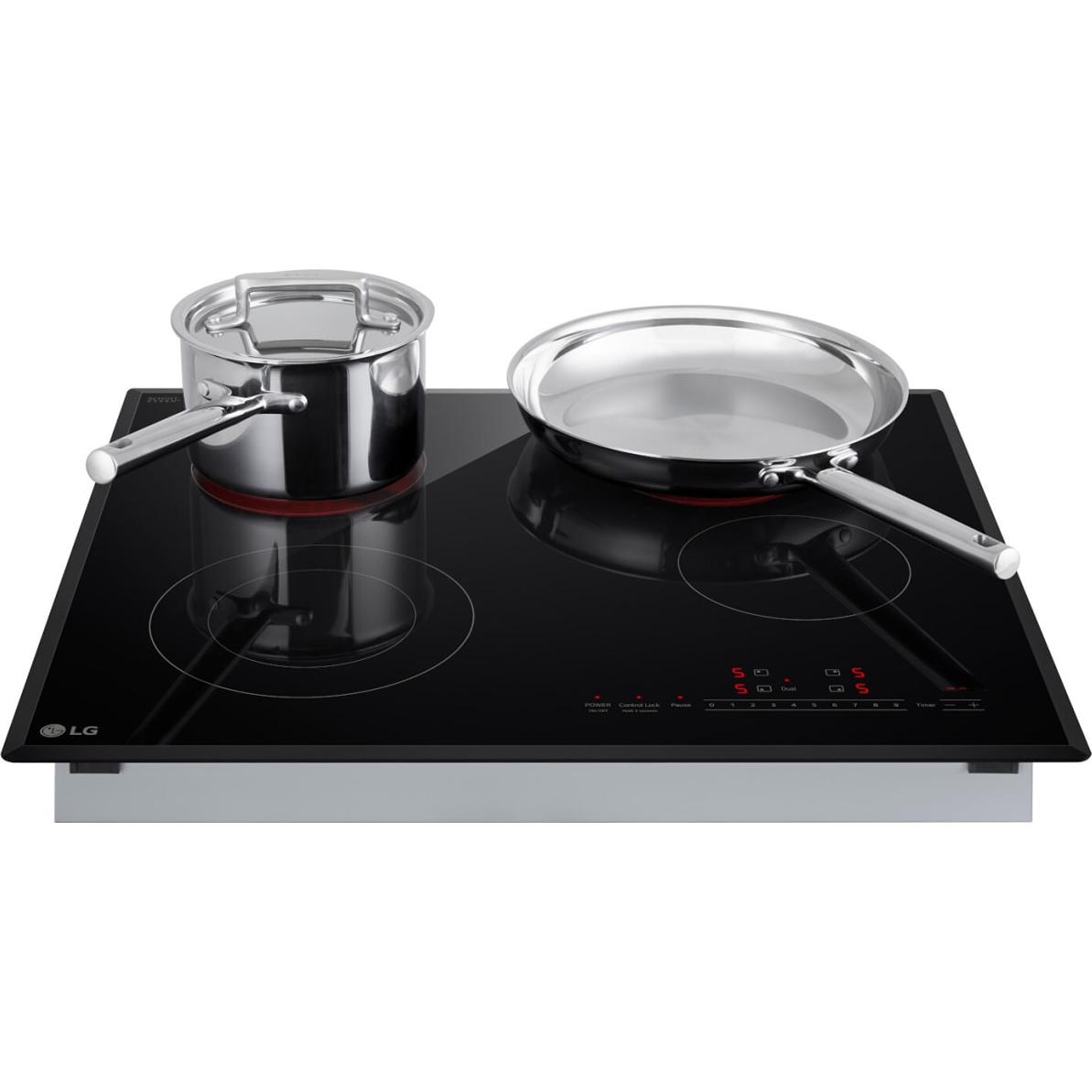  LG 24-inch Compact Electric Cooktop CBED2415B IMAGE 7