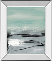 Mirrored Frame Beach I By Heather Mcalpine