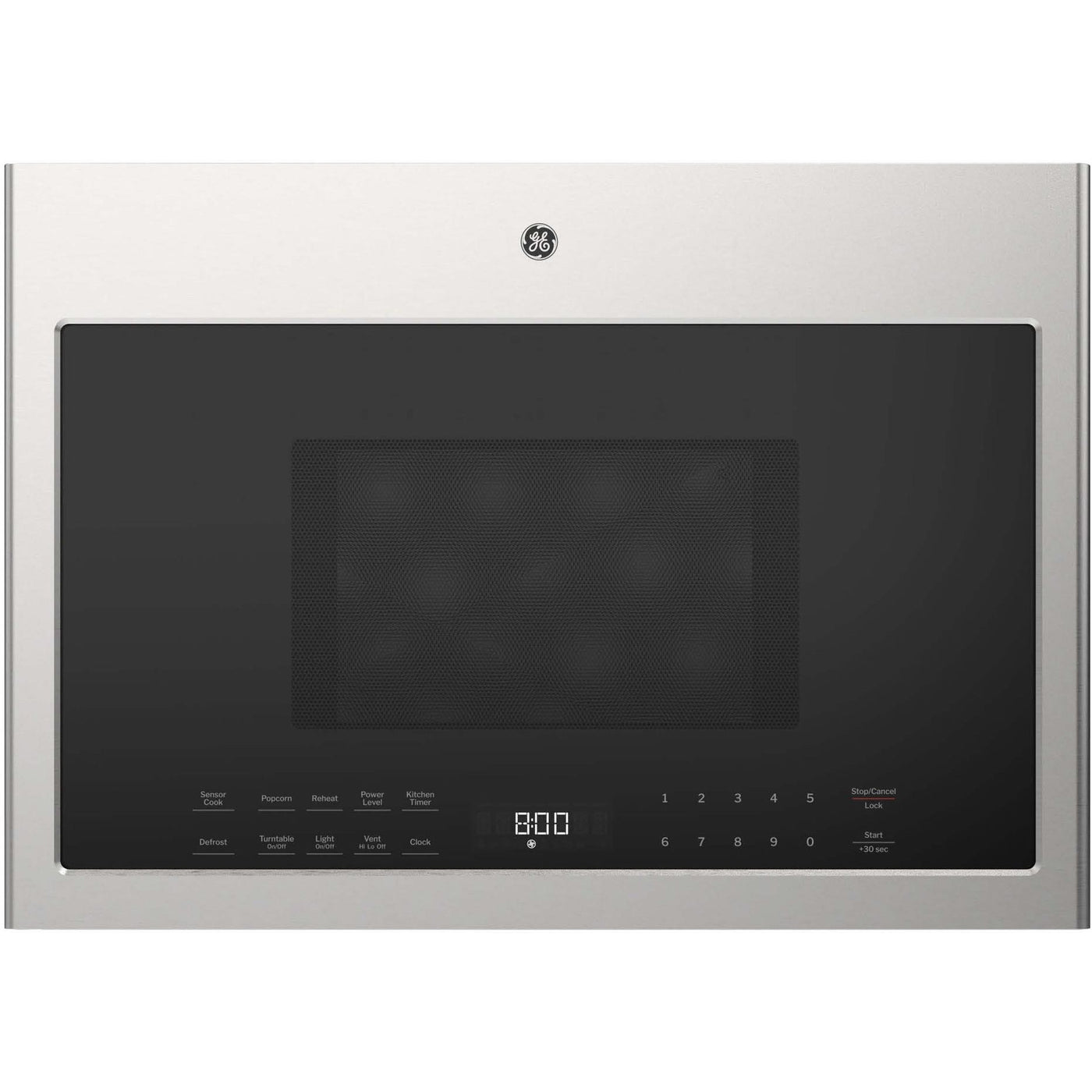  GE 24-inch, 1.4 cu. ft. Over-The-Range Microwave Oven GVMB14S4WSS IMAGE 1