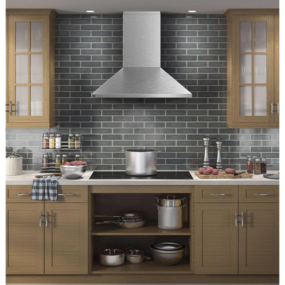 GE Profile 36-inch Wall-Mount Chimney Hood PVW1036SWSS IMAGE 4