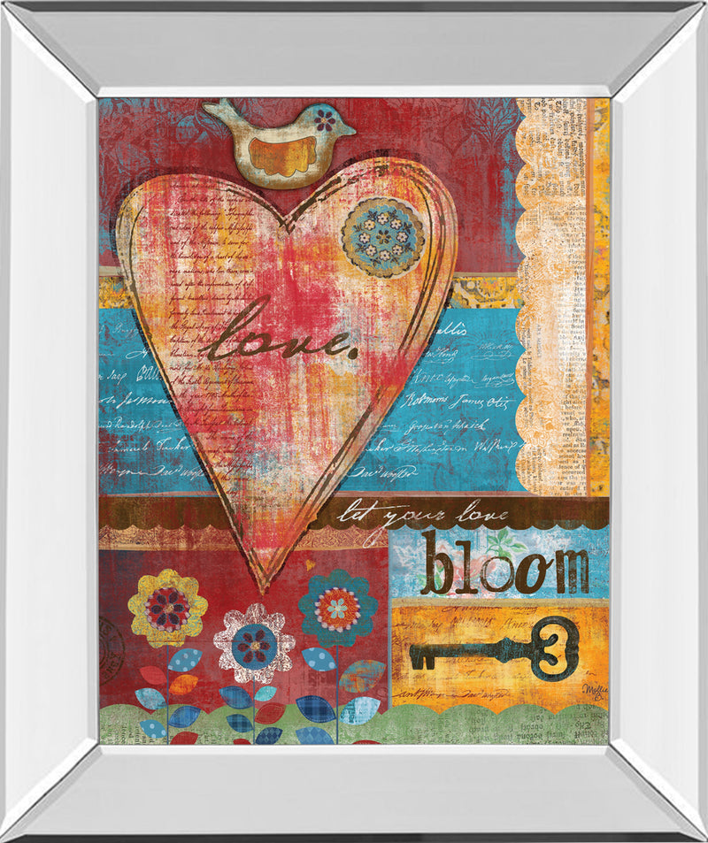 Mirrored Frame Love By Mollie B