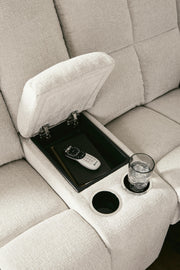 Orlen DBL Rec Loveseat w/Console