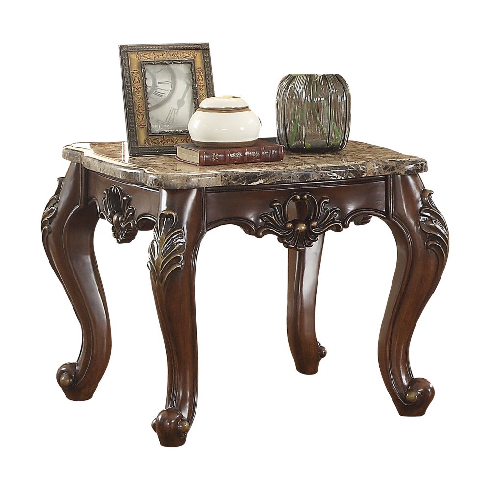 Mesa auxiliar cuadrada Devayne de 26" de largo