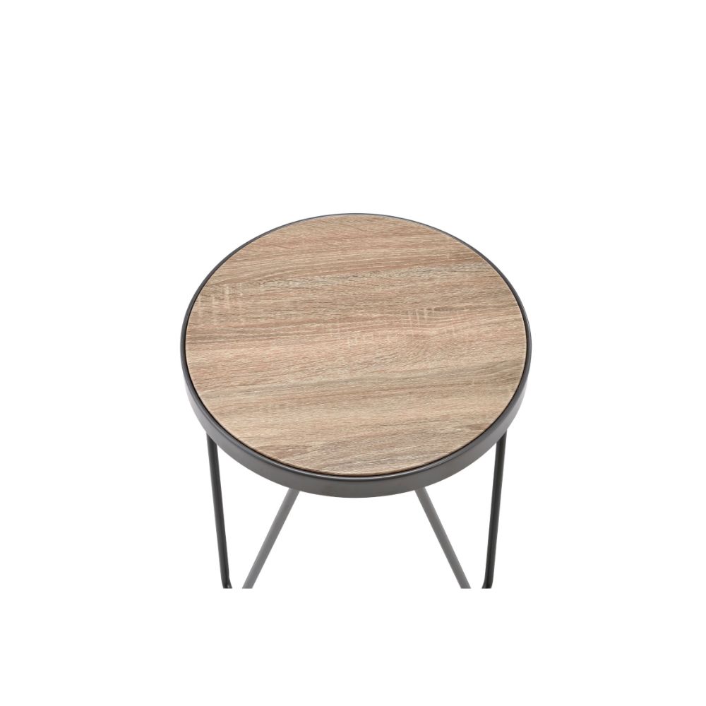 Bage Round 17"Dia End Table
