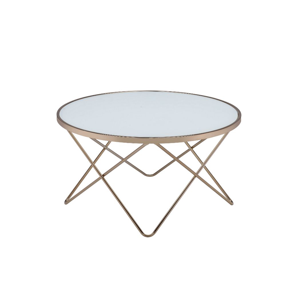 Mesa de centro redonda Valora de 86 cm de diámetro