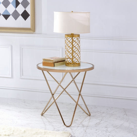 Valora 22"Dia Round End Table