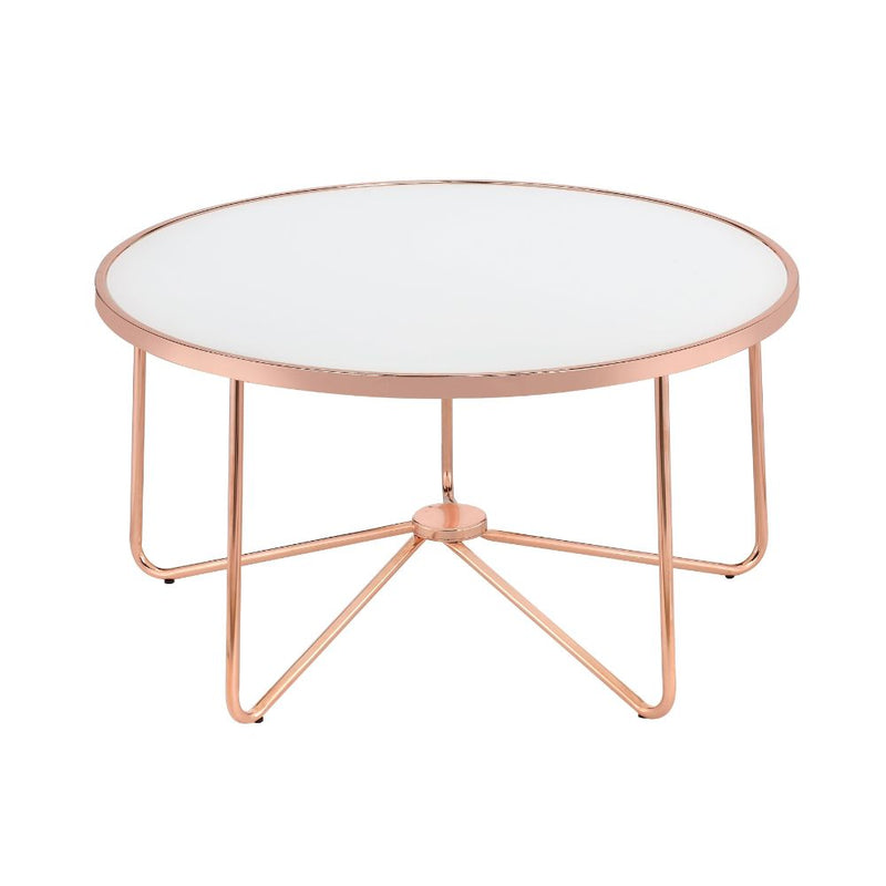 Mesa de centro redonda Alivia de 86 cm de diámetro