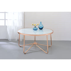 Mesa de centro redonda Alivia de 86 cm de diámetro