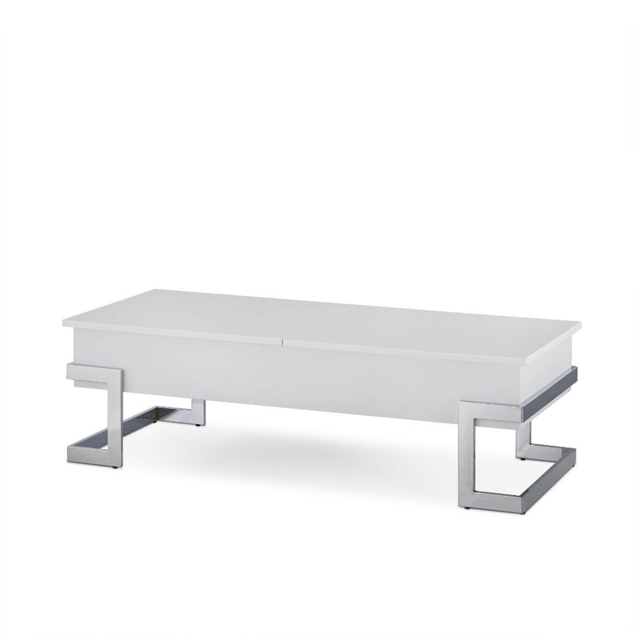 Mesa de centro rectangular Calnan de 120 cm con tapa elevable