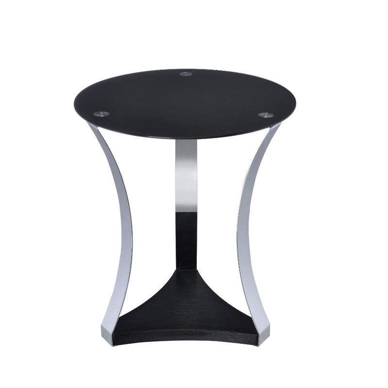 Mesa auxiliar redonda Geiger de 18" de diámetro