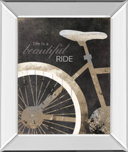 Mirrored Frame Life Is A Beautiful Ride By Marla Rae