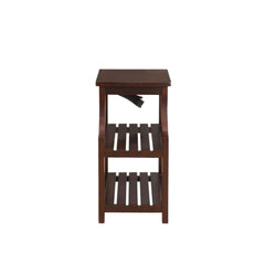Mesa auxiliar rectangular Wasaki con USB