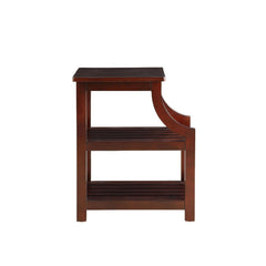 Mesa auxiliar rectangular Wasaki con USB