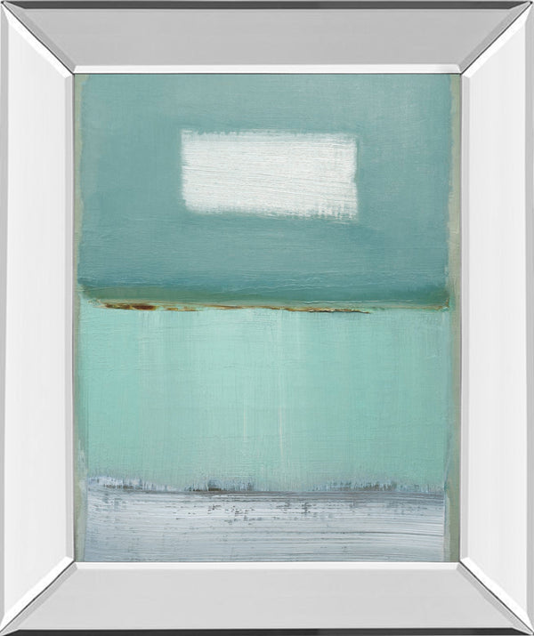 Mirrored Frame Azure 1 By Caroline Gold