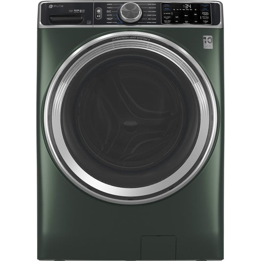  GE Profile 5.5 cu. ft. Front Loading Washer with UltraFresh Vent System Plus PFW955SPWGN IMAGE 1