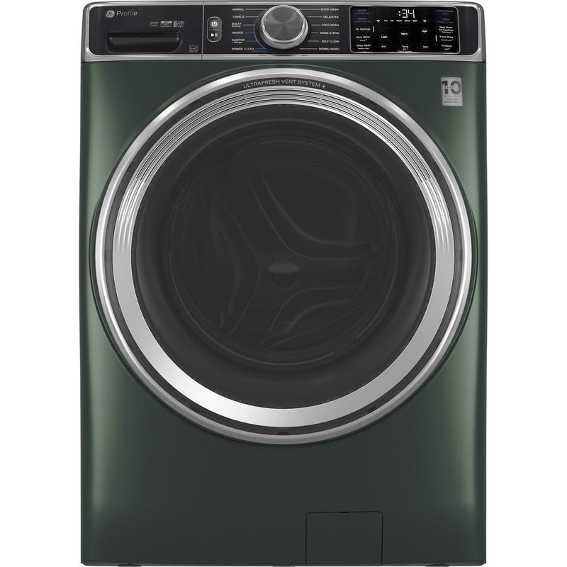 GE Profile 5.5 cu. ft. Front Loading Washer with UltraFresh Vent System Plus PFW955SPWGN