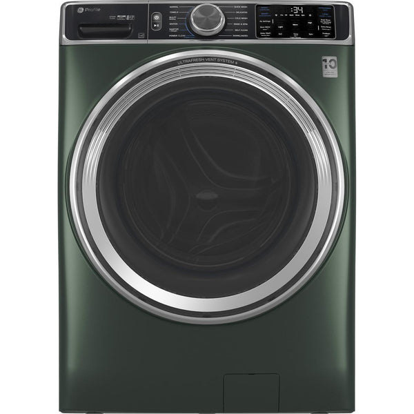 GE Profile 5.5 cu. ft. Front Loading Washer with UltraFresh Vent System Plus PFW955SPWGN