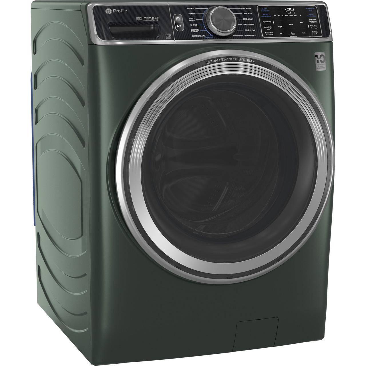  GE Profile 5.5 cu. ft. Front Loading Washer with UltraFresh Vent System Plus PFW955SPWGN IMAGE 4