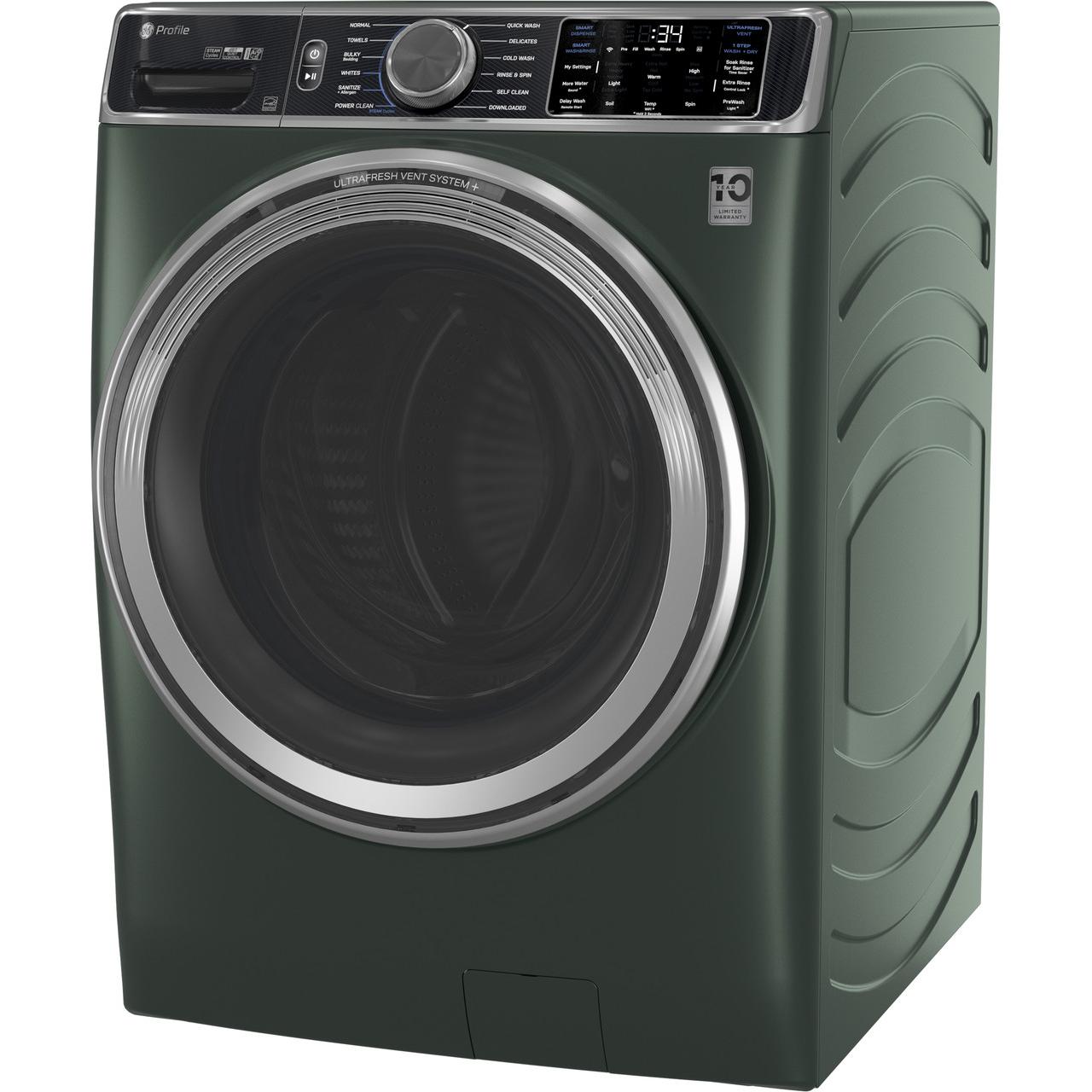  GE Profile 5.5 cu. ft. Front Loading Washer with UltraFresh Vent System Plus PFW955SPWGN IMAGE 5